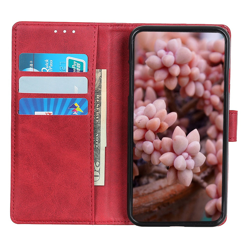 For Honor X8a 4G Cowhide Texture Leather Phone Shell Cover Supporting Stand Wallet Phone Case For Honor X8a 4G Cowhide Texture Leather Phone Shell Cover Supporting Stand Wallet Phone Case